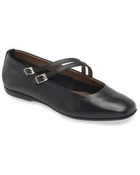 Wonders - Asymmetric Double Strap Flat - Lyst