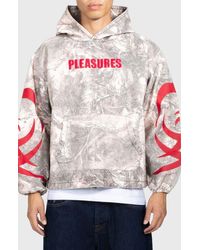 Pleasures - Hunt Oversize Cotton Canvas Hoodie - Lyst