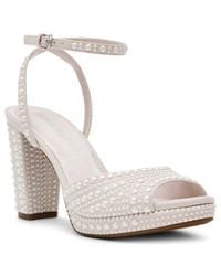 Anne Klein - Vanna Ankle Strap Platform Sandal - Lyst