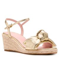 Kate Spade - Leandra Ankle Strap Wedge Sandal - Lyst