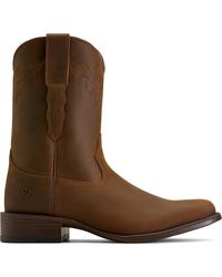 Ariat - Sonoro Roper Toe Western Boot - Lyst