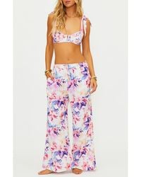 Beach Riot - Hampton Wide Leg Cover-Up Pants - Lyst