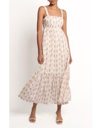 Petal & Pup - Gabriela Floral Print Maxi Dress - Lyst