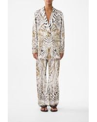 CAMILLA - Double Breasted Soft Jacket - Lyst
