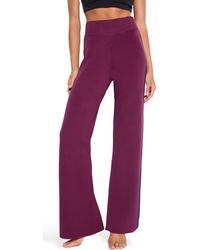 Spiritual Gangster - Blake Jacquard Knit Wide Leg Pants - Lyst