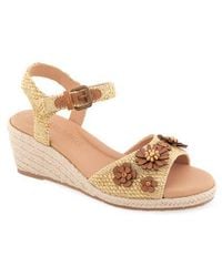 Gentle Souls - Gibson Espadrille Ankle Strap Platform Wedge Sandal - Lyst