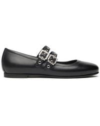 Nero Giardini - Double Strap Ballet Flat - Lyst