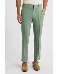 Nordstrom - Henrik Trim Fit Solid Stretch Wool Suit Pants - Lyst
