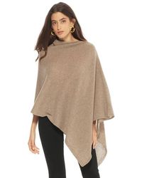 Monticelli Cashmere - Essential Pure Cashmere Poncho - Lyst
