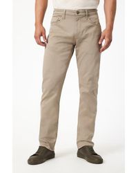 Mavi - Zach Straight Leg Casual Twill Pants - Lyst