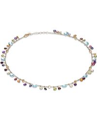 Marco Bicego - Paradise 18k Blue Topaz & Mixed Semiprecious Stones Single Strand Necklace At Nordstrom - Lyst