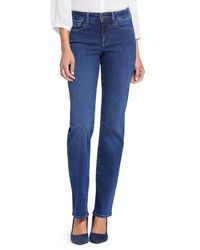 NYDJ - Marilyn Straight Leg Jeans - Lyst