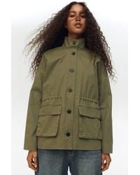 H&M - Twill Jacket - Lyst
