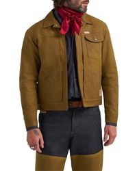 Wrangler - Filson X Adventure Waxed Cotton Duck Canvas Jacket - Lyst