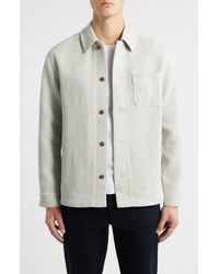 Les Deux - Hamilton Twill Overshirt - Lyst