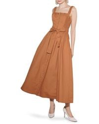 FREEMARKET - Tie Waist Sleeveless Maxi Dress - Lyst