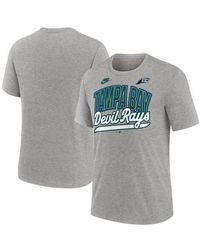 Nike - Tampa Bay Rays Cooperstown Collection Retro Tri-Blend T-Shirt - Lyst