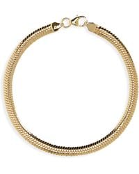 Bony Levy - 14k Gold Snake Chain Bracelet - Lyst