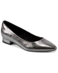 Rockport - Tessa Pointed Toe Flat - Lyst