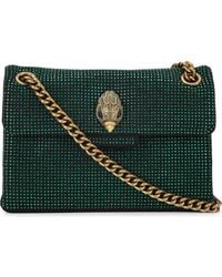 Kurt Geiger - Mini Kensington Embellished Fabric Convertible Crossbody Bag - Lyst