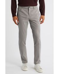 Vince - Dylan Slim Fit Peached Stretch Cotton Pants - Lyst