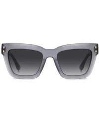 Isabel Marant - 53Mm Gradient Rectangular Sunglasses - Lyst