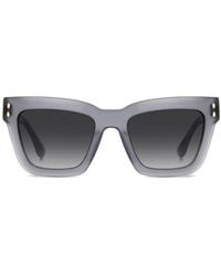 Isabel Marant - 53Mm Gradient Rectangular Sunglasses - Lyst