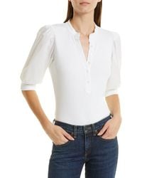 Veronica Beard - Coralee Front Button Blouse - Lyst
