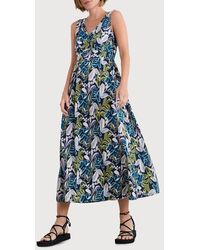 Seasalt Cornwall - Polmanter Sleeveless Organic Cotton Jersey Maxi Dress - Lyst