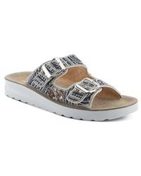 Flexus by Spring Step - Cytheria Slide Sandal - Lyst