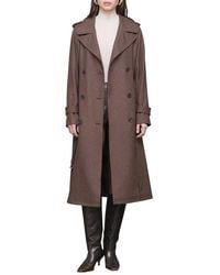 Avec Les Filles - Slouchy Double Breasted Trench Coat - Lyst