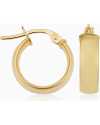 Oradina - 18K Forever And Ever Mini Hoops - Lyst