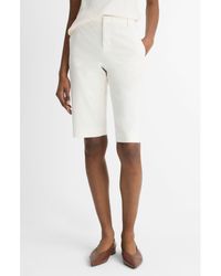 Vince - Stretch Cotton Bermuda Chino Shorts - Lyst
