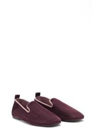 Mango - Velour Loafer - Lyst