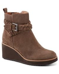 Earth - Chace Wedge Bootie - Lyst