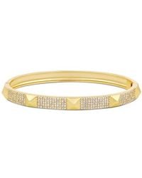 SHYMI - Studded Pavé Bangle - Lyst
