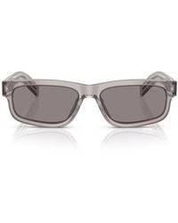 Prada - 57Mm Rectangular Sunglasses - Lyst