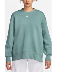Nike - Phoenix Fleece Oversize Crewneck Sweatshirt - Lyst