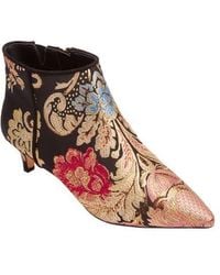 Comfortview - The Meredith Patterned Bootie - Lyst