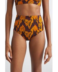 Ulla Johnson - Zahara High Waist Bikini Bottoms - Lyst