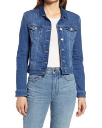 Mavi - Samantha Denim Trucker Jacket - Lyst