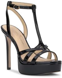 Jessica Simpson - Sippete T-Strap Platform Sandal - Lyst