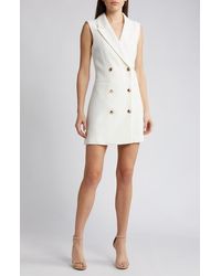 French Connection - Whisper Sleeveless Blazer Minidress - Lyst
