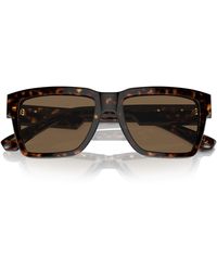Dolce & Gabbana - 55mm Pilot Sunglasses - Lyst