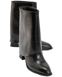 Prologue Shoes - Ellas Chunky Heel Boot - Lyst