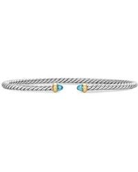 David Yurman - Micro Cable Flex Bracelet - Lyst