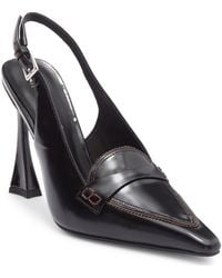Jeffrey Campbell - Judicial Slingback Loafer Pump - Lyst