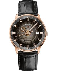 MIDO - Commander Gradient Skeletal Automatic Canvas Strap Watch, 40Mm - Lyst