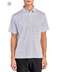 Con.struct - Regular Fit Golf Ball Print Recycled Performance Golf Polo - Lyst