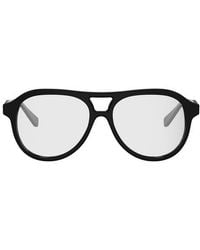 Celine - 54Mm Thin Pilot Optical Glasses - Lyst